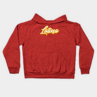 Latina - Vintage design Kids Hoodie